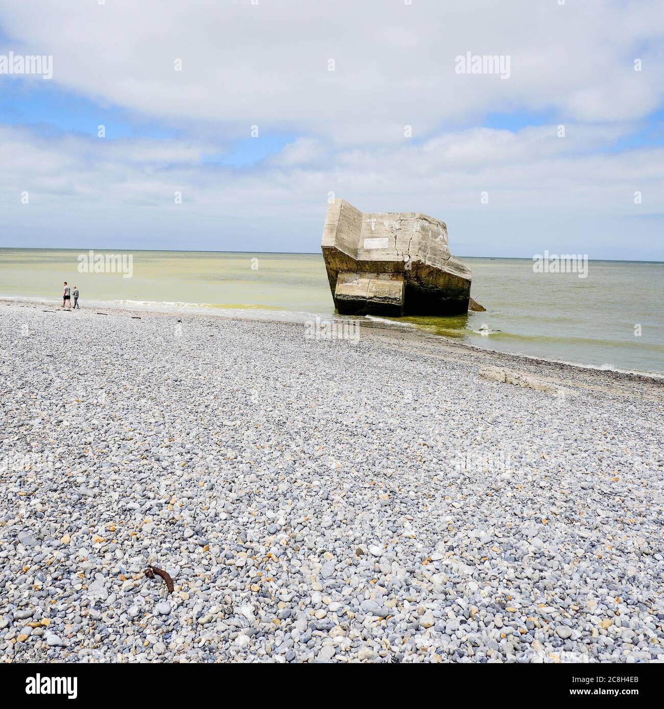 blockhaus aus dem Zweiten Weltkrieg, Le Hourdel, Cayeux sur Mer, Somme