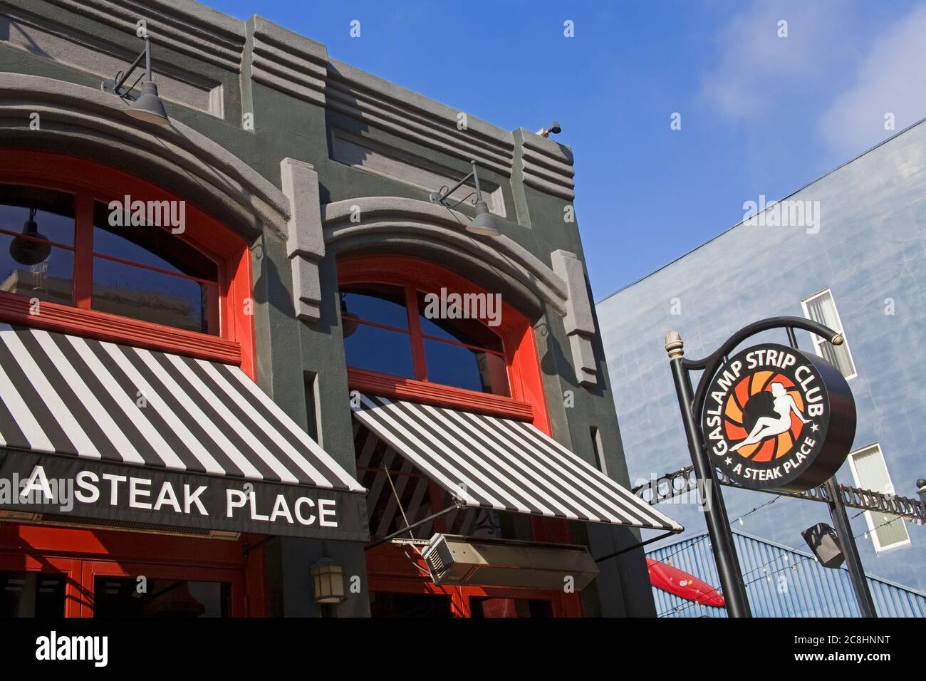 Gaslamp strip club Fotos und Bildmaterial in hoher Auflösung Alamy