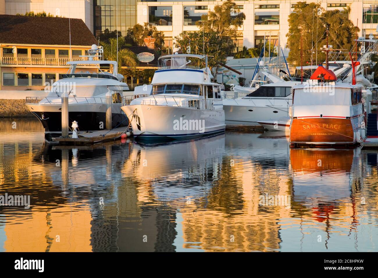 Embarcadero Marina Park, San Diego, California, Usa Stockfoto