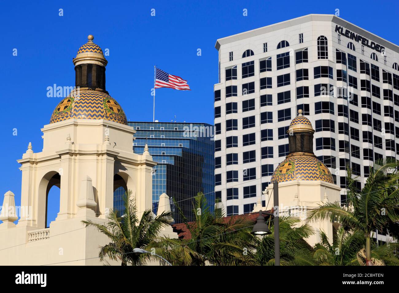 Santa Fe Depot, San Diego, Kalifornien, USA Stockfoto