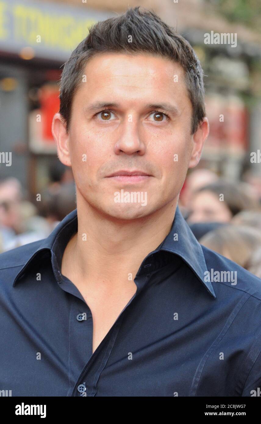 Jeremy Edwards. Weltpremiere von „The Inbetweeners Movie“, Vue West End, London. GROSSBRITANNIEN Stockfoto