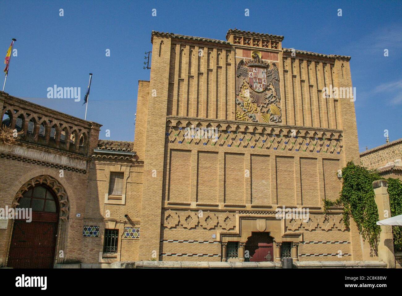 Toledo, Castilla-La Mancha, Spanien, Europa. Toledo School of Art (Escuela de Arte Toledo), XIX secolo. Stockfoto