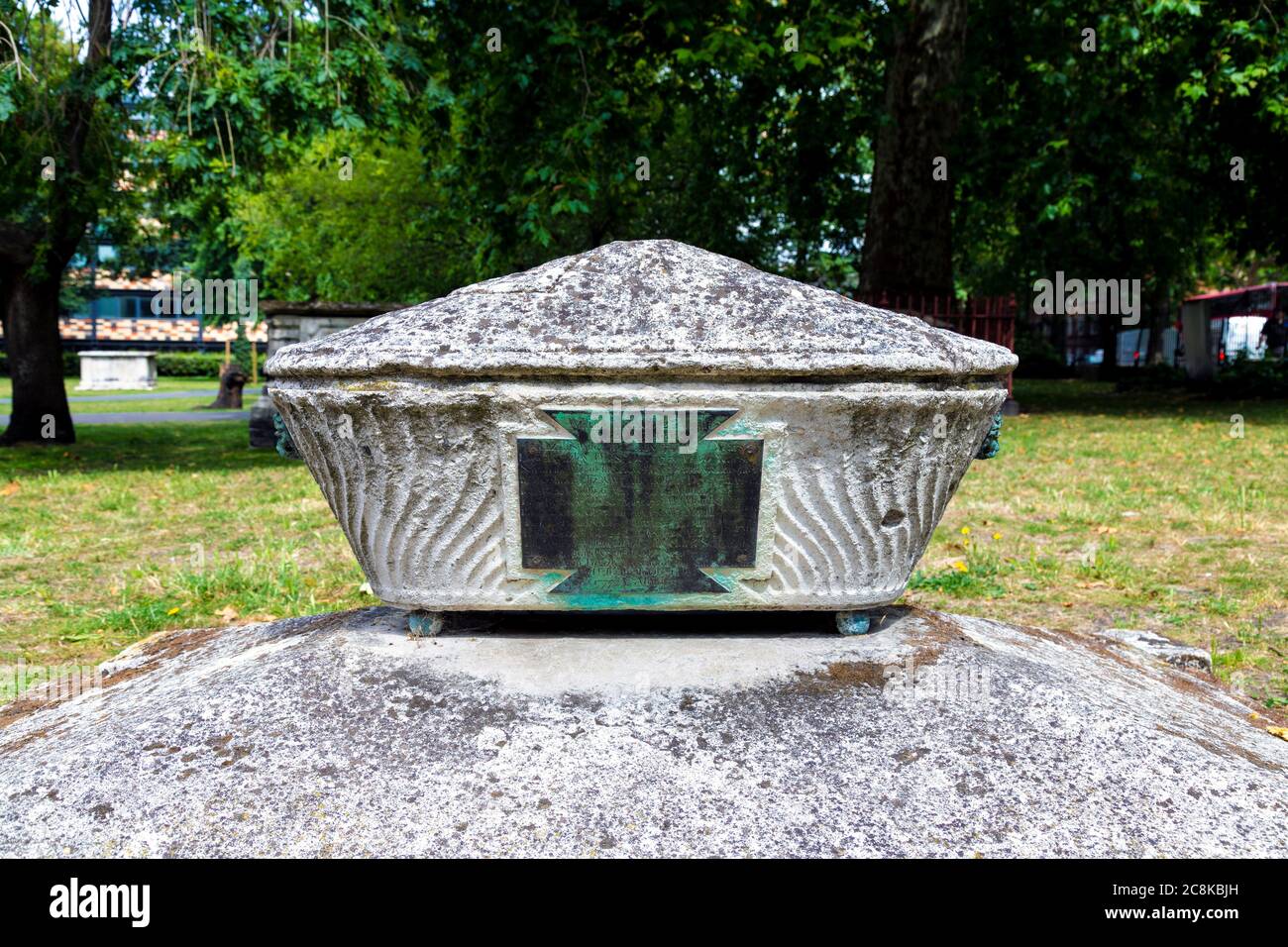 St. Mary Magdalen Churchyard, Bermondsey, London, Großbritannien Stockfoto