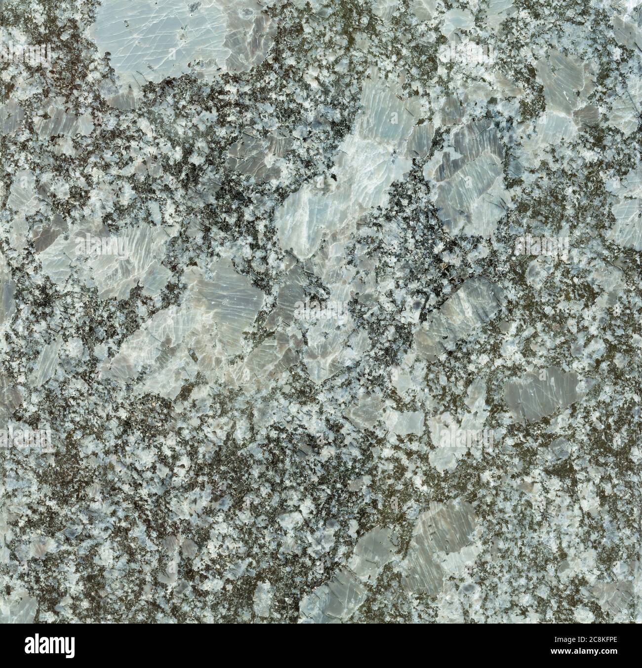 Graue, schwarze und weiße Granitstruktur, Muster oder Hintergrund Stockfoto