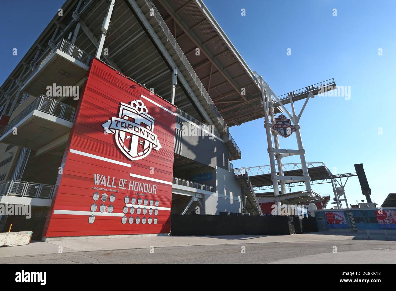 Juli 24 2020 - Toronto Ontario Kanada, BMO Feld sitzt leer während Coronavirus. Luke Durda/Alamy Stockfoto