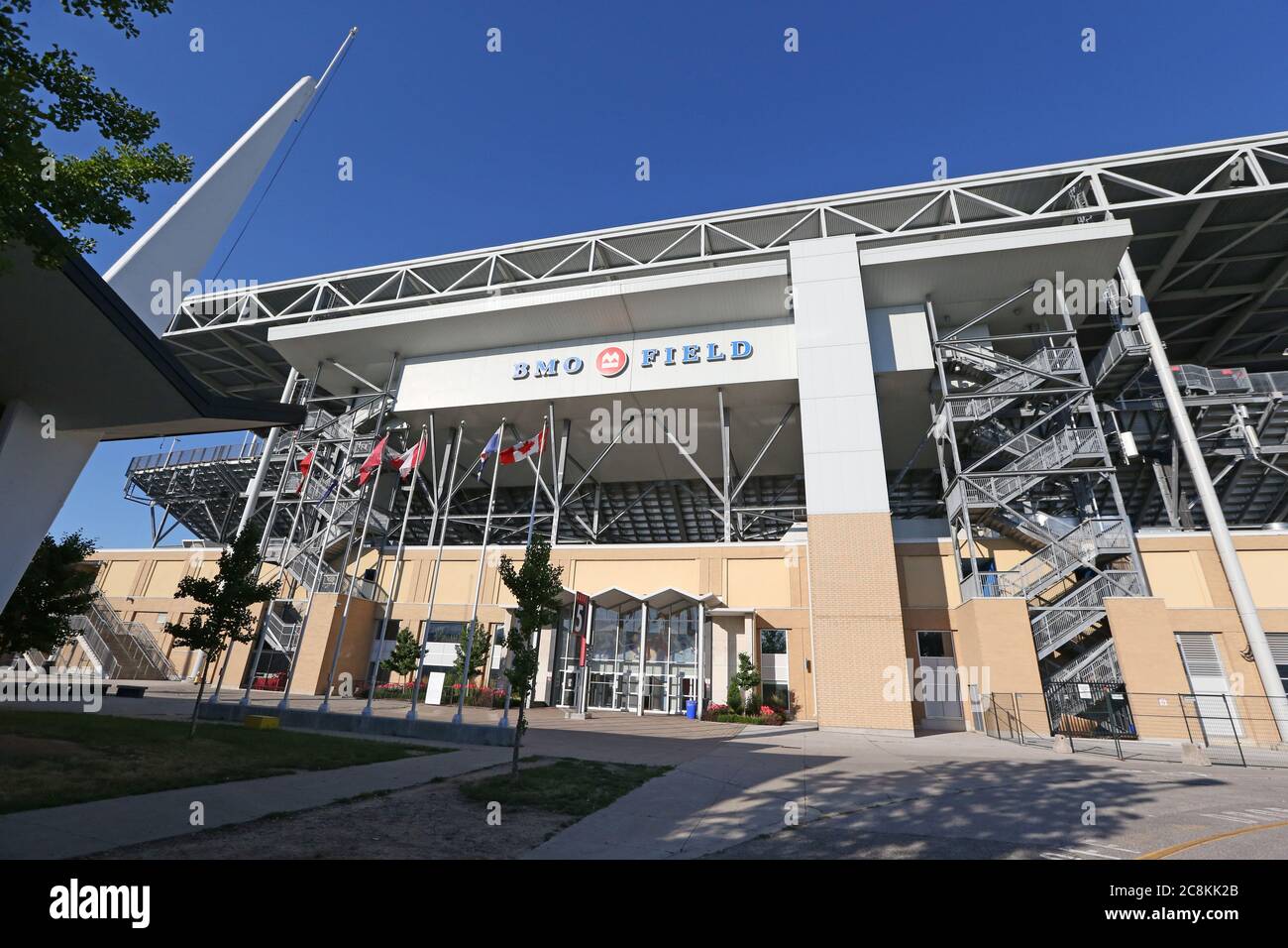 Juli 24 2020 - Toronto Ontario Kanada, BMO Feld sitzt leer während Coronavirus. Luke Durda/Alamy Stockfoto