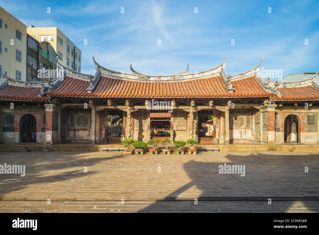 Lukang longshan Tempel in Changhua, taiwan Stockfoto