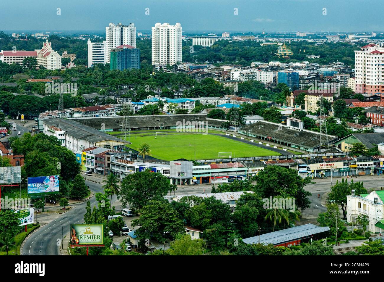 Bogyoke Aung San Stadium in Yangon, Myanmar Stockfoto