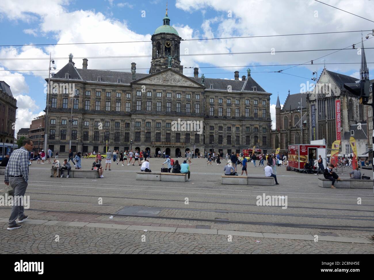 Der Königspalast von Amsterdam (holländisch: Koninklijk Paleis van