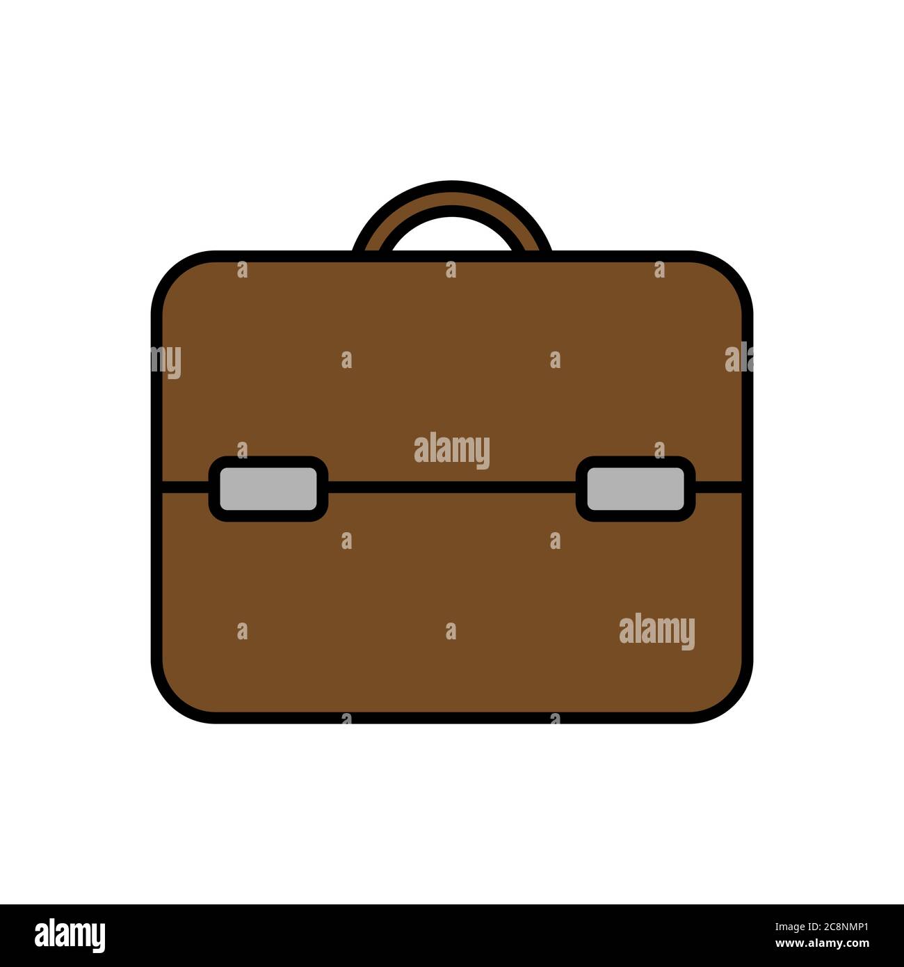 Arbeitsbeutel Vektor Design Vorlage Illustration Stock Vektor