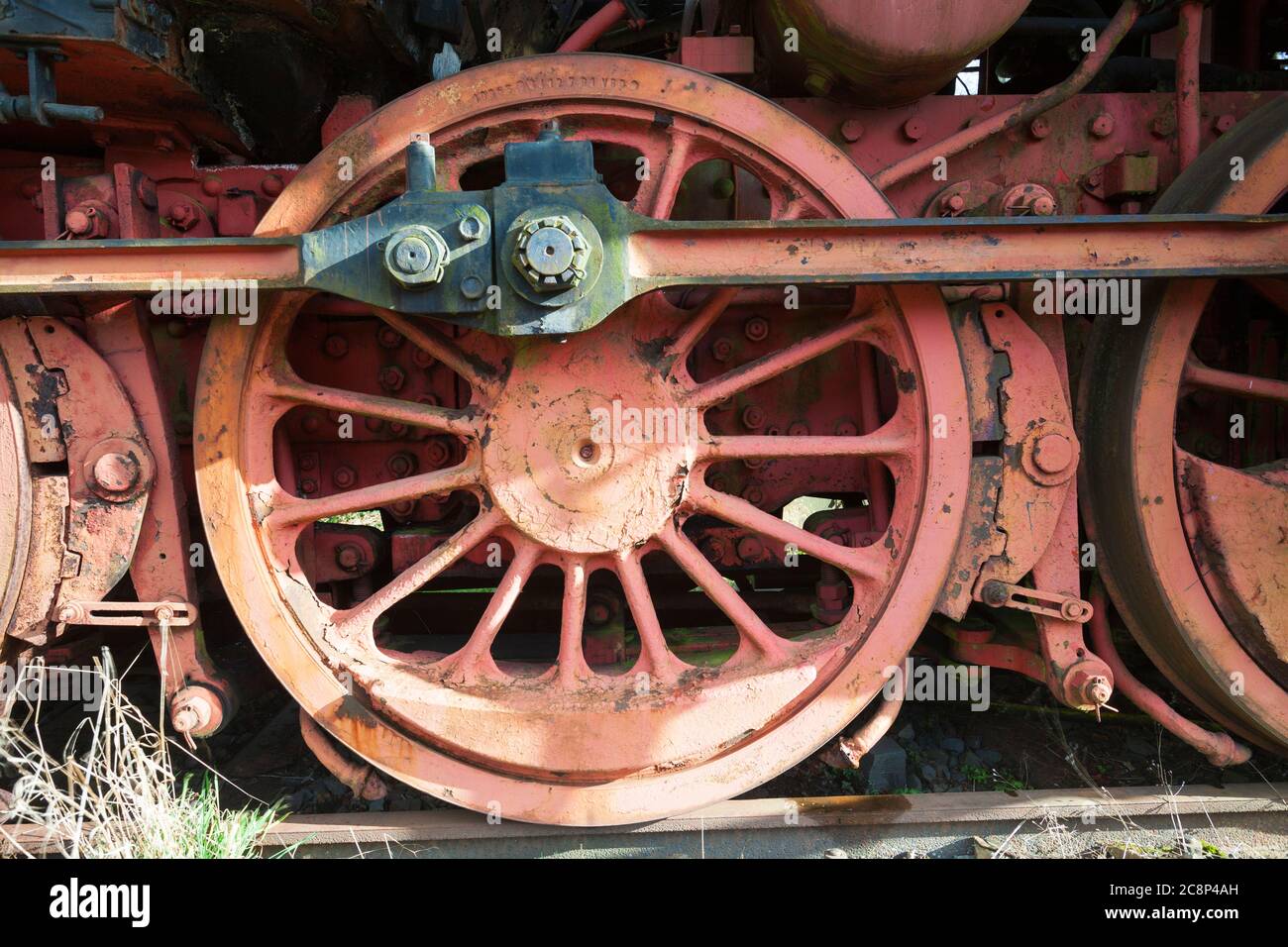 Historischer Bahnhof, Dahlhausen / Wupper Stockfoto