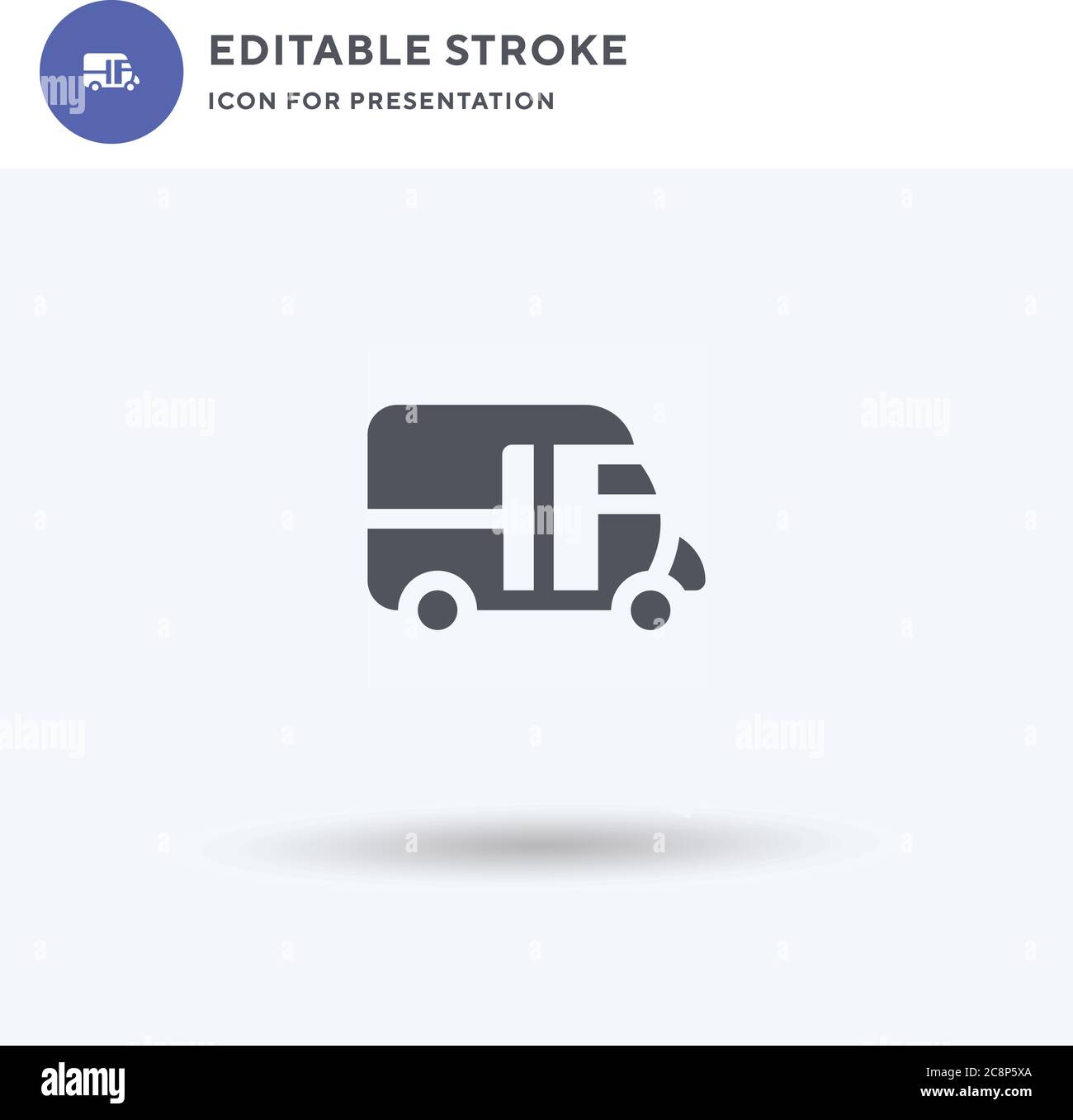 Rikscha Symbol Vektor, gefüllt flache Zeichen, solide Piktogramm isoliert auf weiß, Logo-Illustration. Rikscha-Symbol für die Präsentation. Stock Vektor