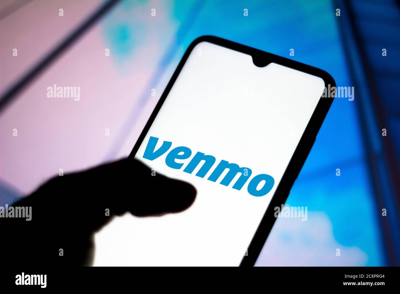 Brasilien. April 2020. In dieser Abbildung zeigt das Venmo - Share Payments Logo auf einem Smartphone. Kredit: Rafael Henrique/SOPA Images/ZUMA Wire/Alamy Live Nachrichten Stockfoto
