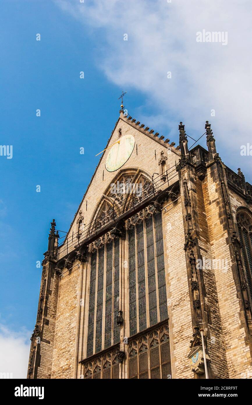 Nieuwe Kerk (Neue Kirche) in Amsterdam in den Niederlanden. Stockfoto