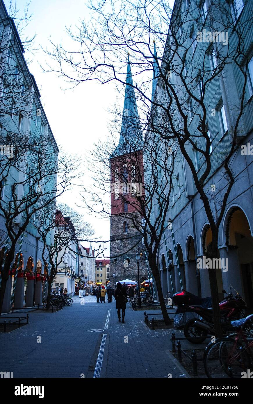 St.-Nikolaus-Kirche Stockfoto
