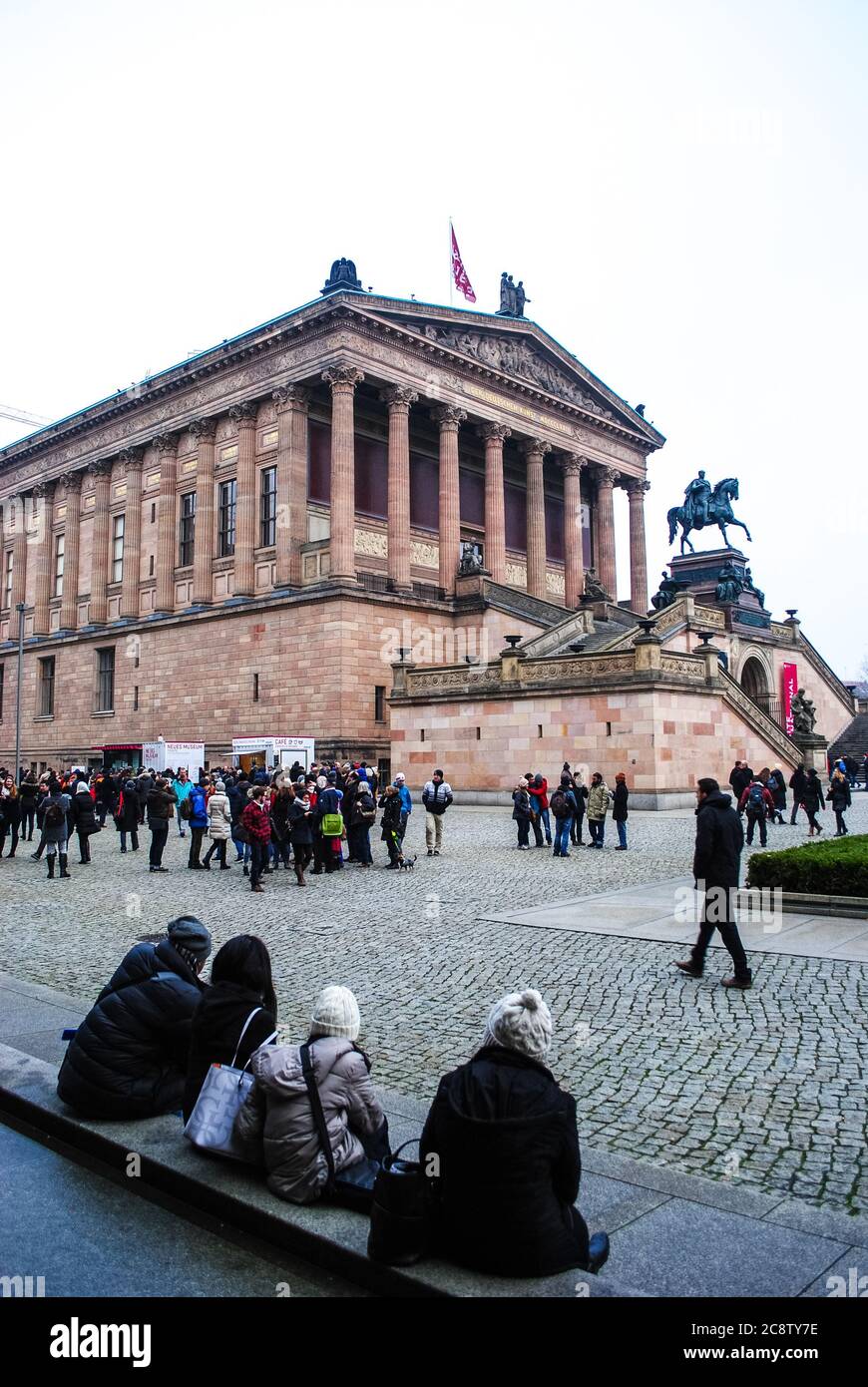 Alte Nationalgalerie Stockfoto