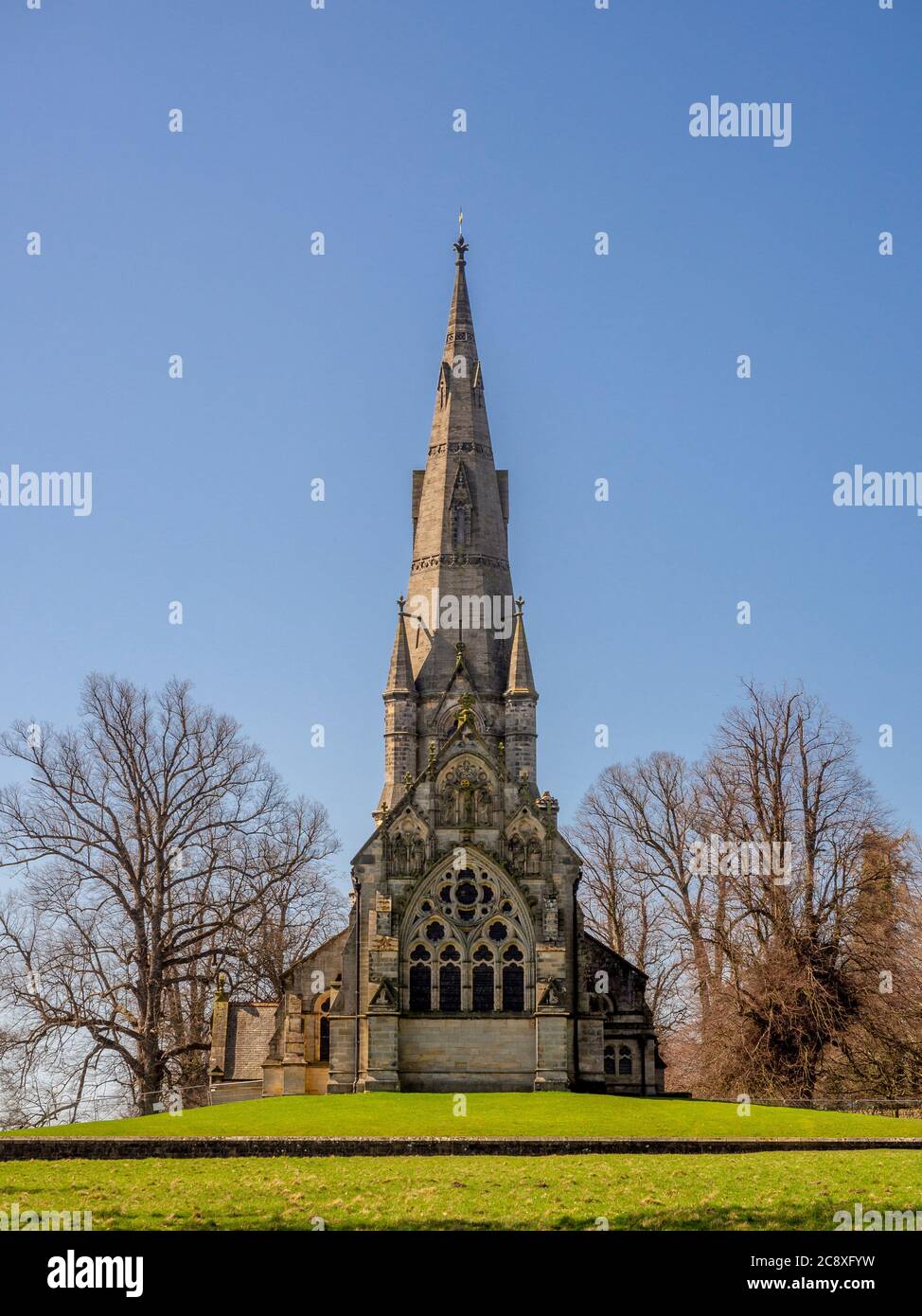 St Mary's Church, Studley Royal. Stockfoto