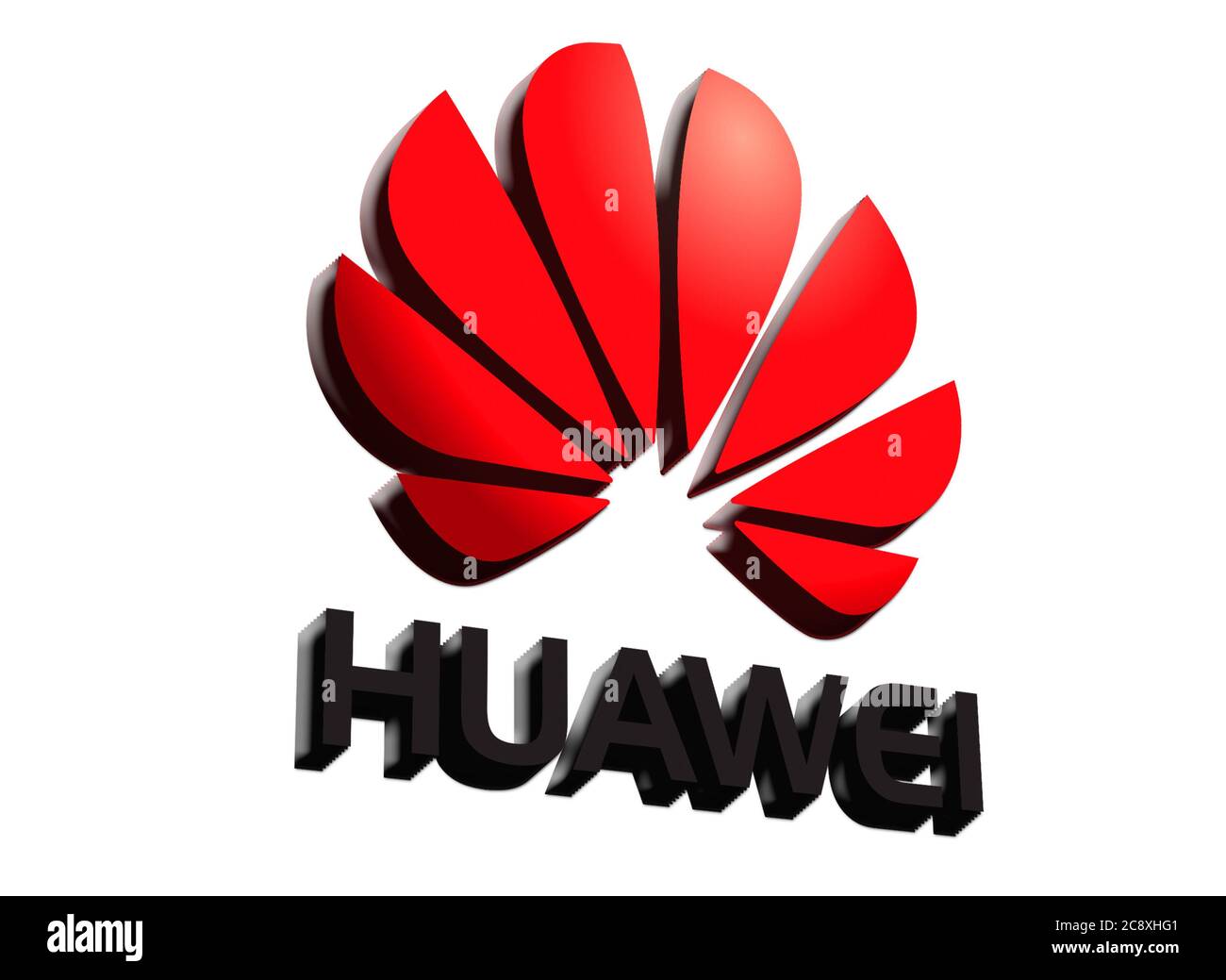 Huawei logo Stockfoto