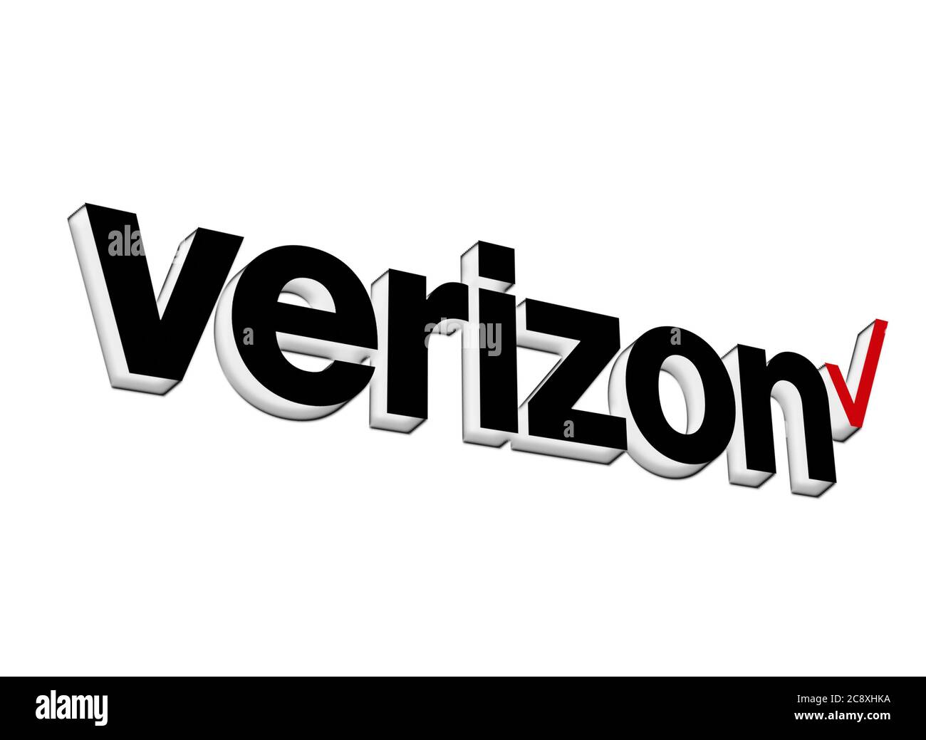 Verizon logo Stockfoto