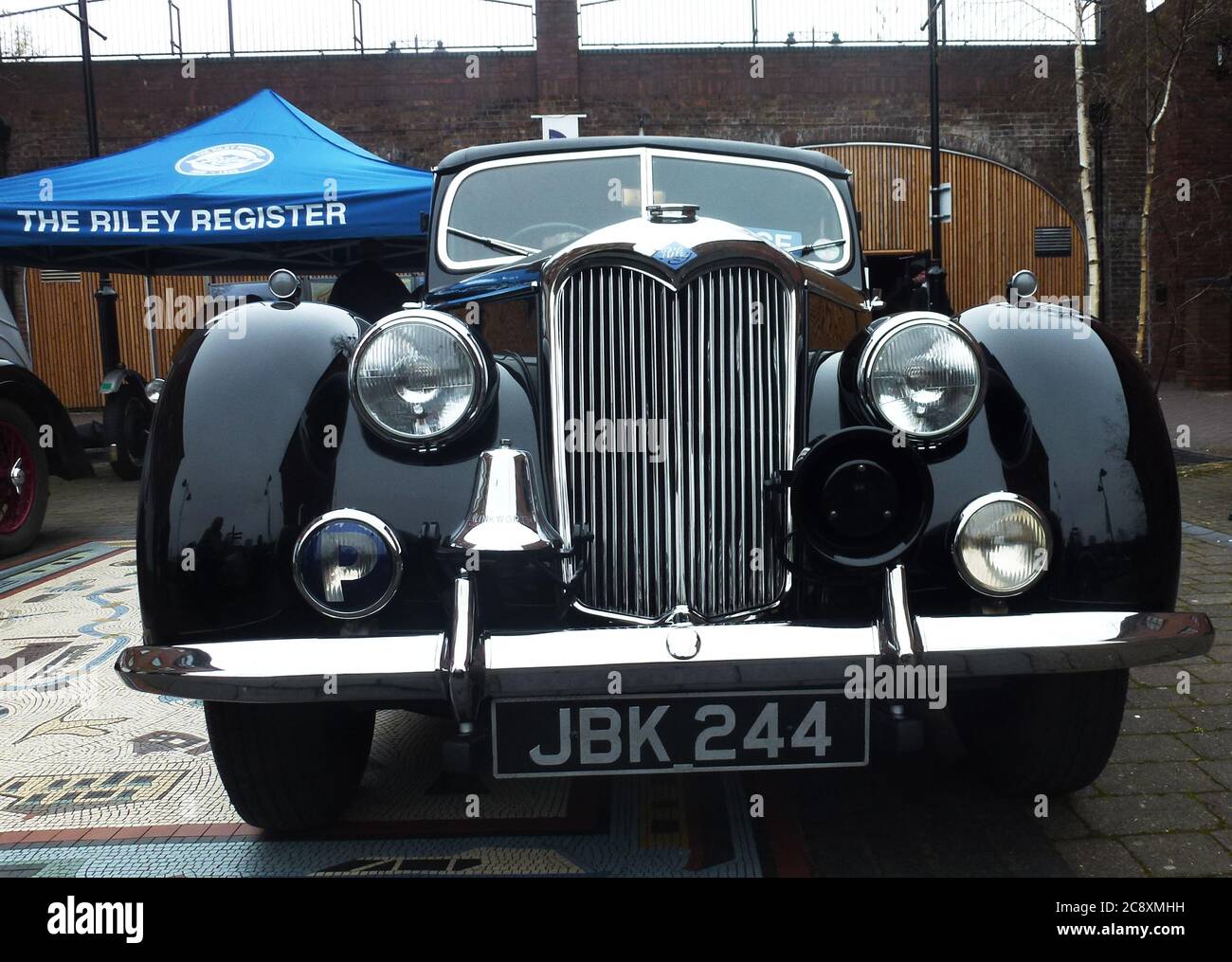 Riley RMF Polizeiauto Stockfoto
