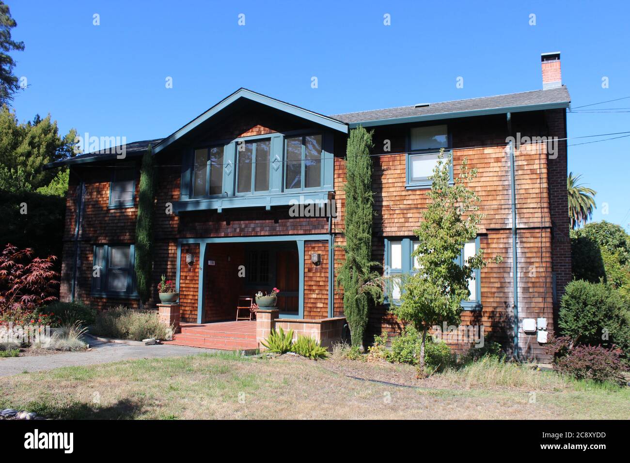 Julia Morgan-designed Faculty Residence, San Francisco Theological Seminary, 118 Bolinas Ave., San Anselmo, Kalifornien Stockfoto