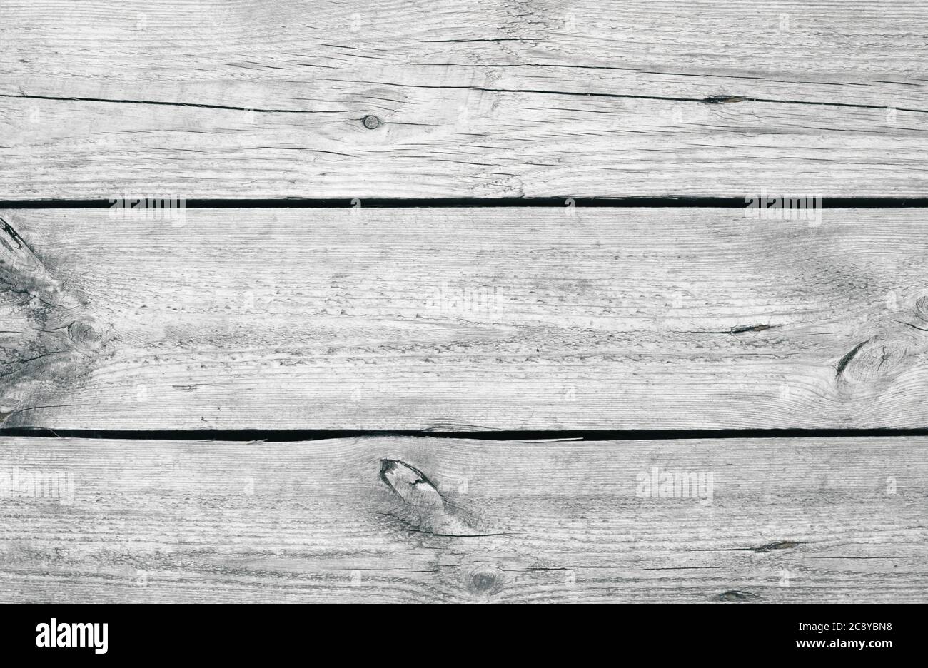 Grunge hellgrau Holzbretter Textur. Abstrakt Holz Paneele Hintergrund Stockfoto