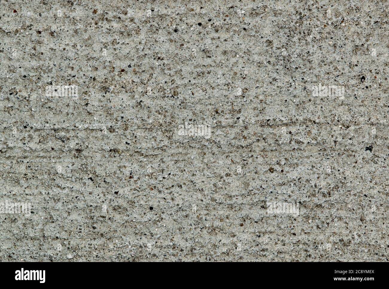 Gritty Zement Textur Hintergrund Tapete, Vollformat-Bild. Makrodetails und Raum für Text. Stockfoto