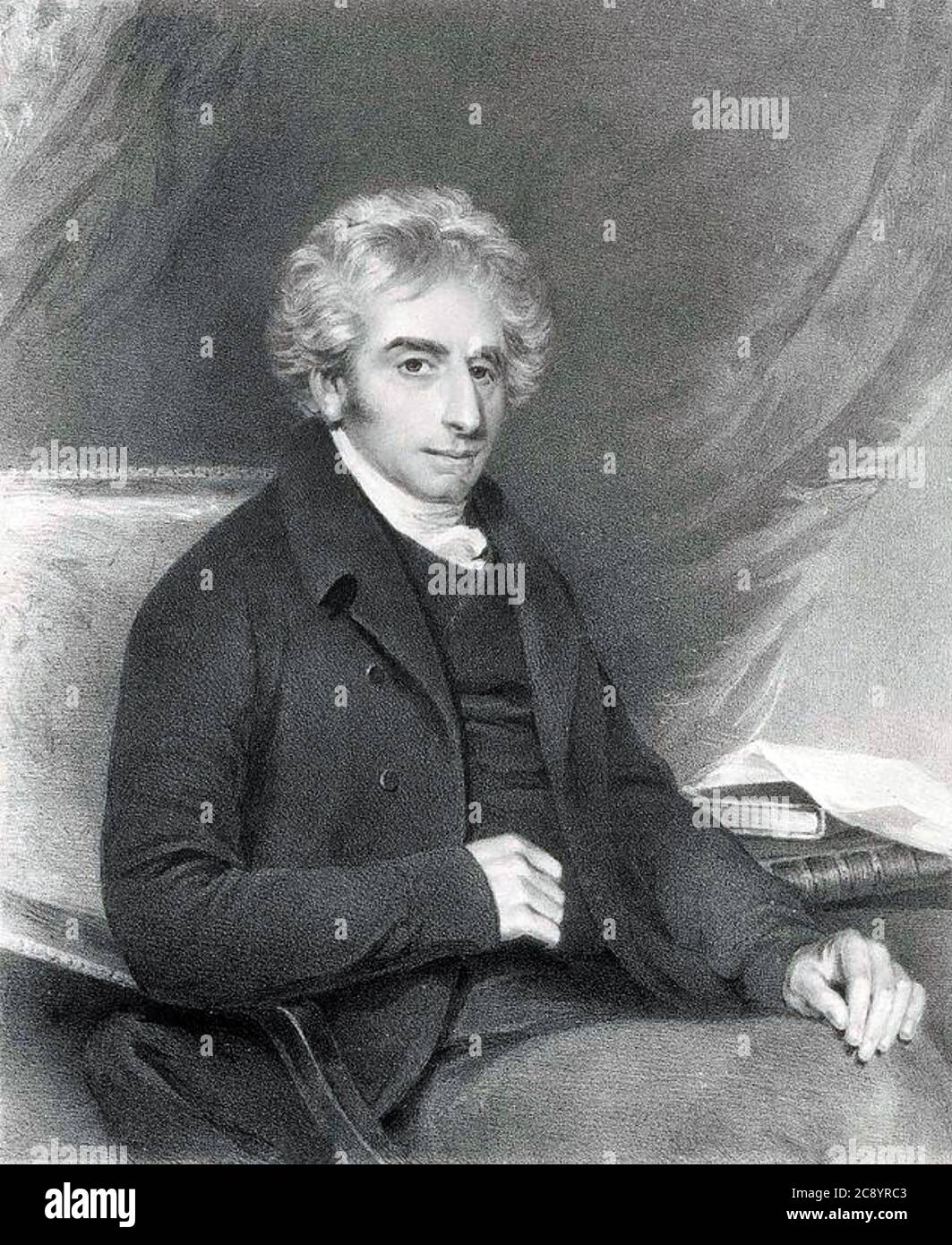 Robert SOUTHEY (1774-1843) englischer Romantischer Dichter Stockfoto