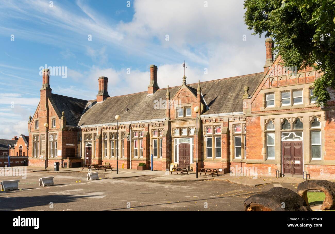 Chapel Allerton Primary School, war Chapeltown Board School, in Leeds, Yorkshire, England, Großbritannien Stockfoto