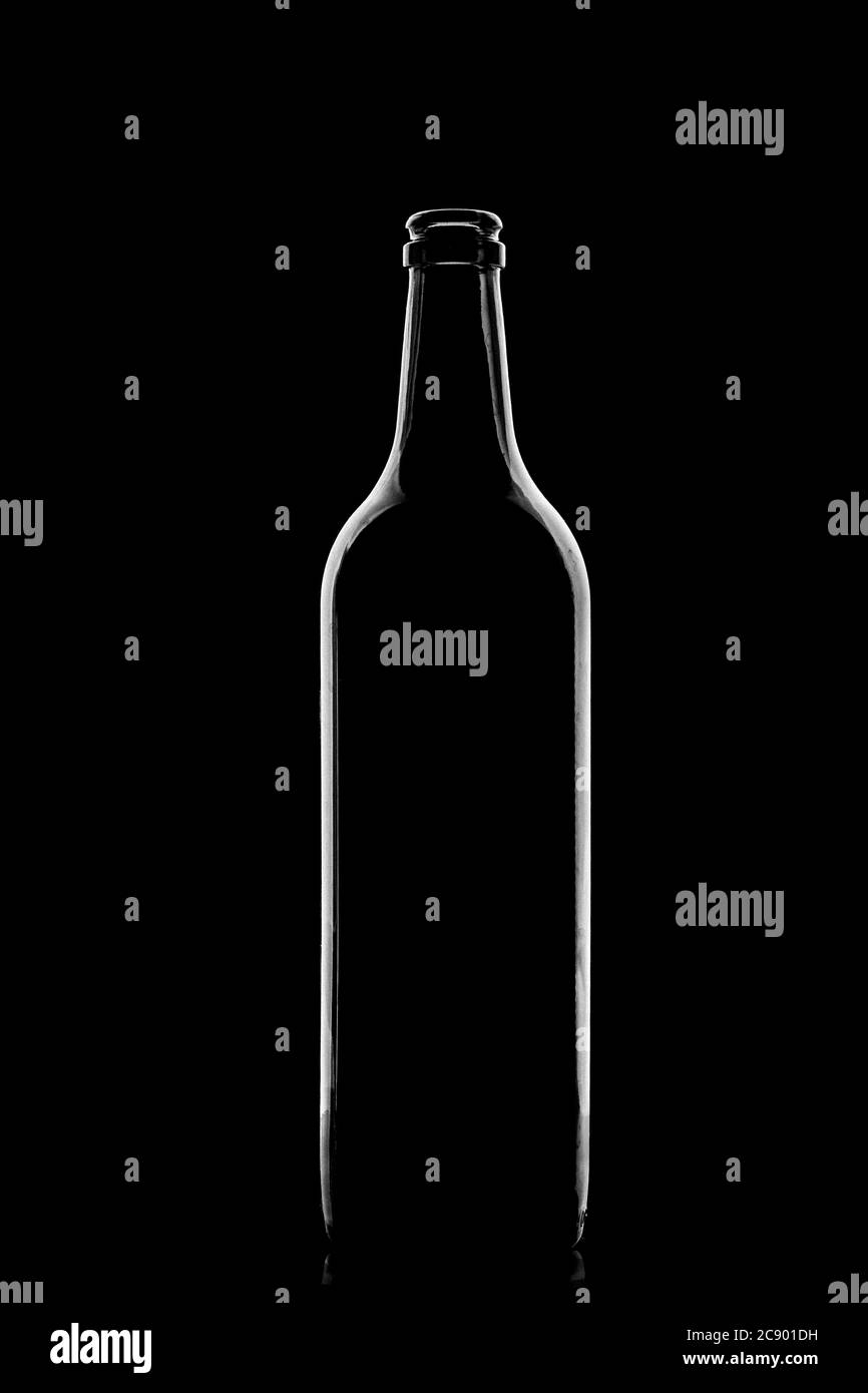 Grüne bierflasche Schwarzweiß-Stockfotos und -bilder - Alamy