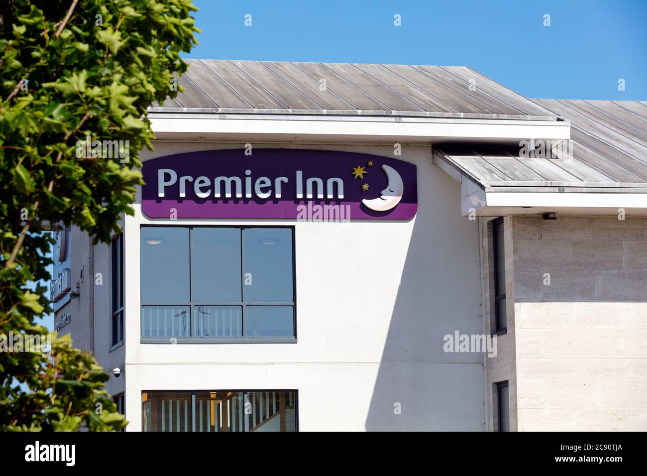 Premier Inn Hotel, Mercery Road, Weymouth, Dorset Stockfoto