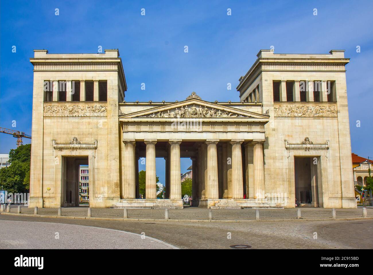 Stadttor in München, Deutschland Stockfoto