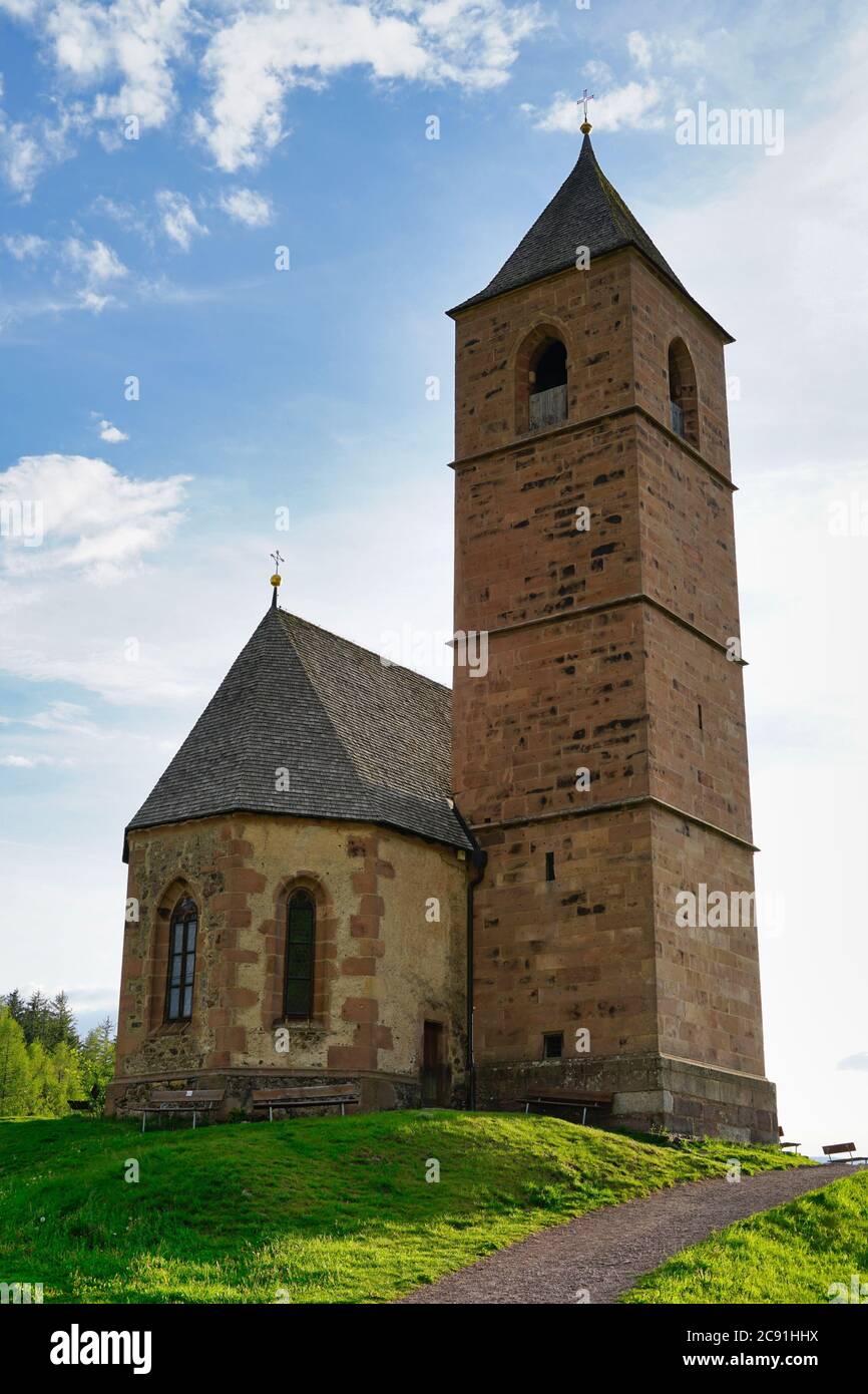 Kleine Kapelle in Hafling - Südtirol Stockfoto