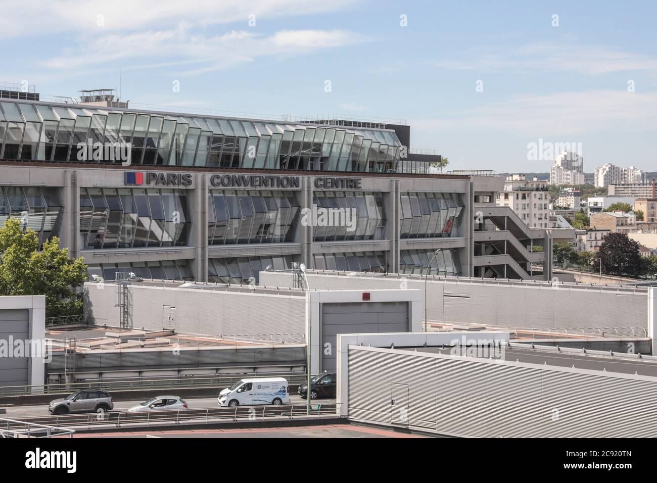 KONGRESSZENTRUM VON PARIS Stockfoto