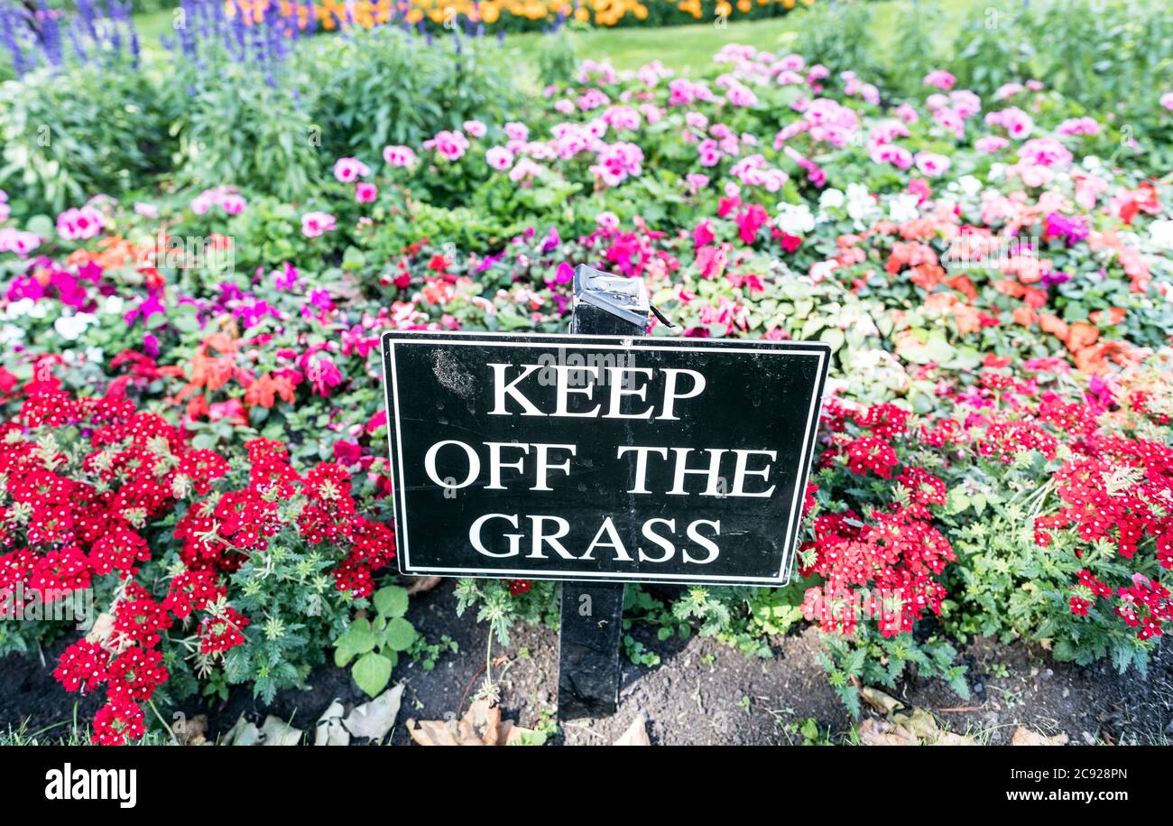 St' Johns Wood Church Gardens London Stockfoto