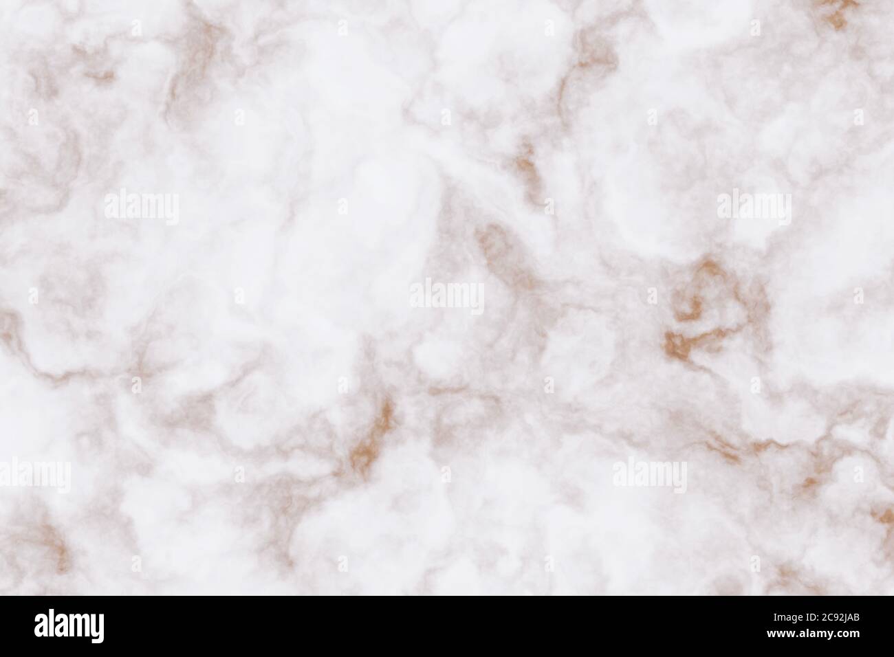 Braun gebeizt auf weißem Marmor Hintergrund Muster Textur, Kunstwerk, nahtlose Muster Naturstein hell und Luxus. Hochwertige Fotos Stockfoto