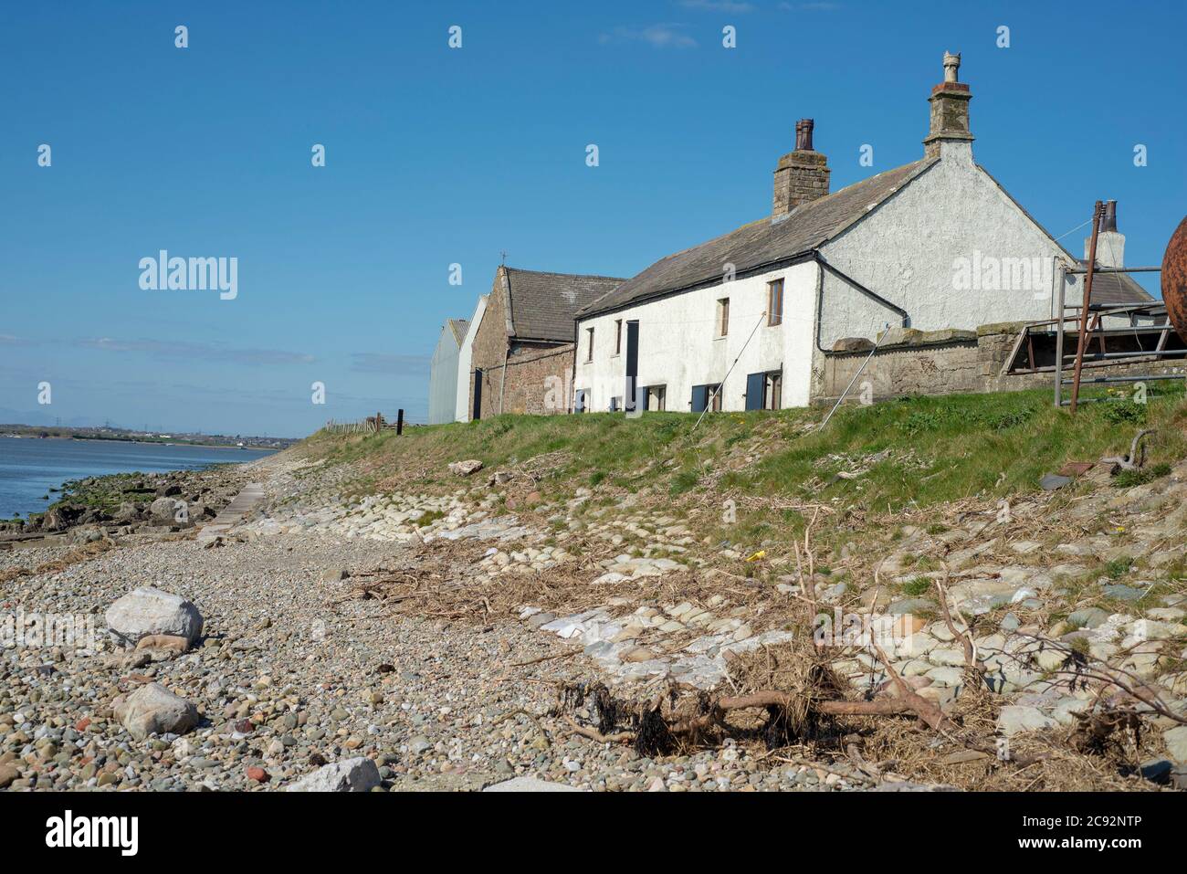 Crook Farm, Glasson Dock, Lancaster, Lancashire. Stockfoto