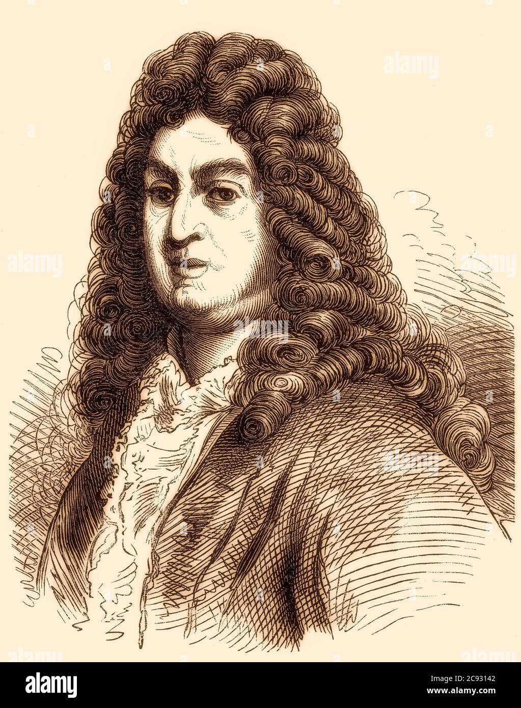 Jean Racine, 1639 – 1699, französischer Dramatiker Stockfoto