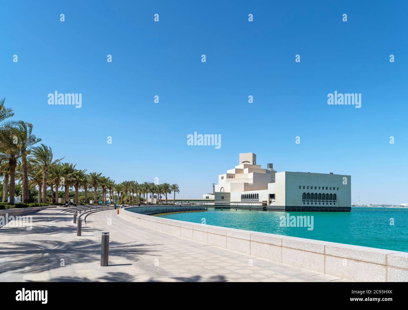 Das Museum für Islamische Kunst aus MIA Park, Doha, Katar, Naher Osten Stockfoto