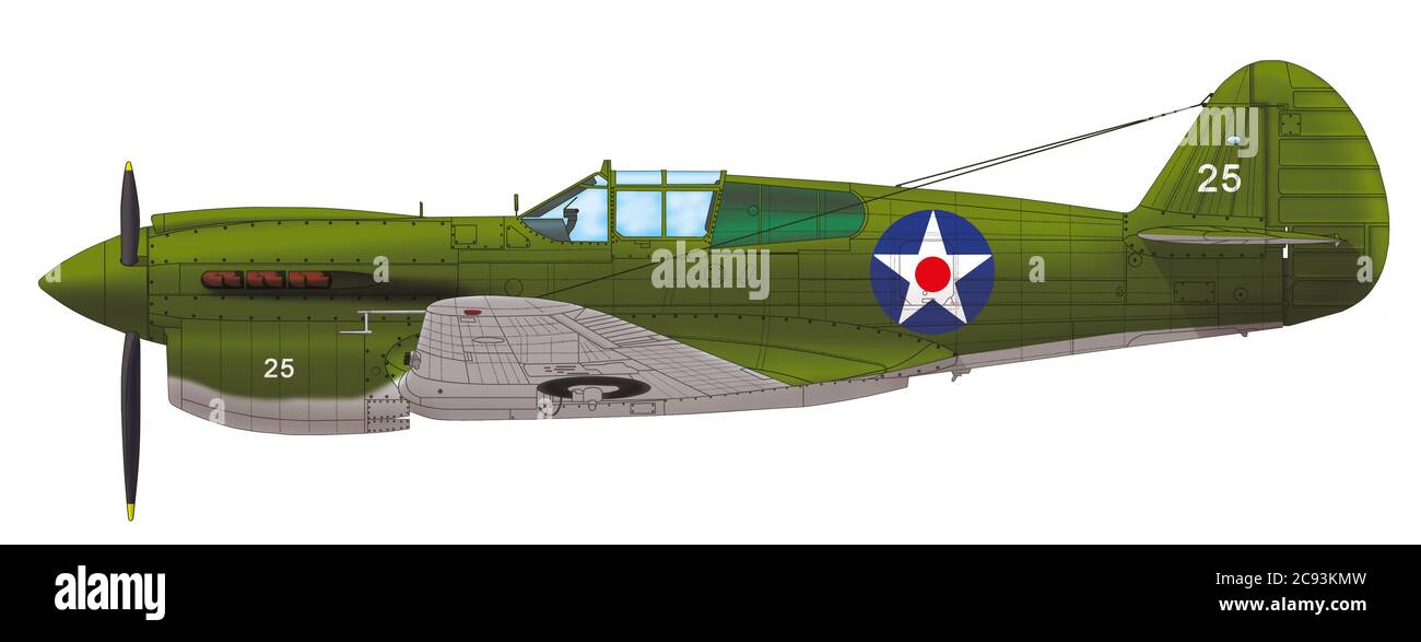 Curtiss warhawk -Fotos und -Bildmaterial in hoher Auflösung – Alamy