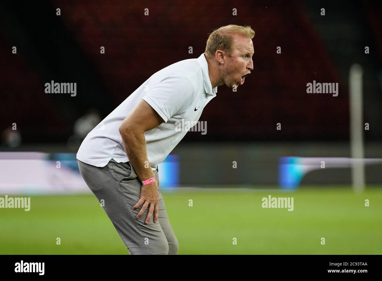 28 07 2020 Zurich Letzigrund Fussball Super Liga Fc Zurich Fc Sion Trainer Ludovic Magnin Zurich Quelle Spp Sport Pressefoto Alamy Live Nachrichten Stockfotografie Alamy