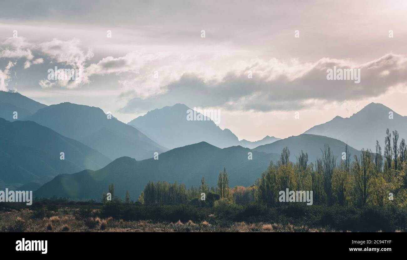 uco Tal mendoza argentinien Stockfoto