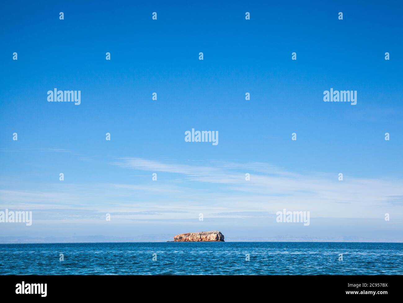Isla Gallina im Golf von Kalifornien bei La Paz, BCS, Mexiko. Stockfoto