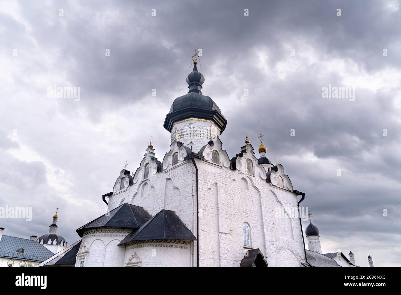 Das Swijaschsker Postkloster in Tatarstan Stockfoto