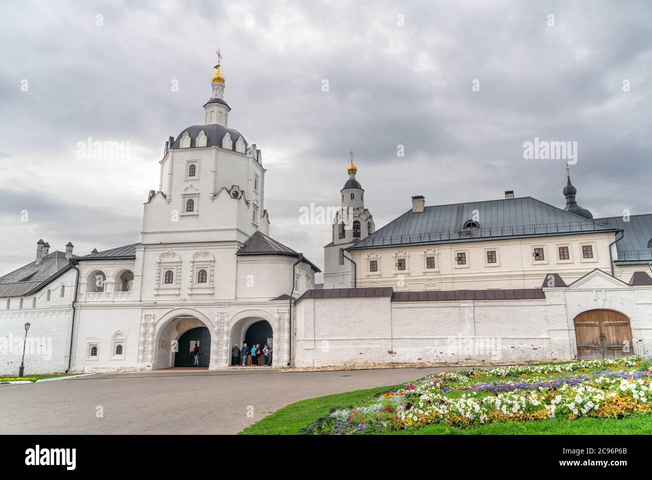 Das Swijaschsker Postkloster in Tatarstan Stockfoto