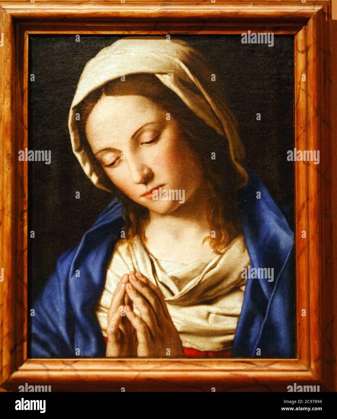 Italien, Marken, Jesi, Palazzo Pianetti, Städtische Kunstgalerie - Stockfoto