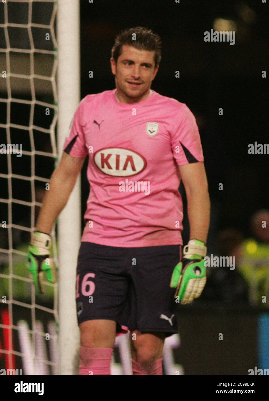 Cédric Carrasso die Ligue 1 2012 - 2013, Stade Rennais - Girondins Bordeaux am 12. Januar 2013 im Roazon Park ,Rennes - Foto Laurent Lairys / DPPI Stockfoto