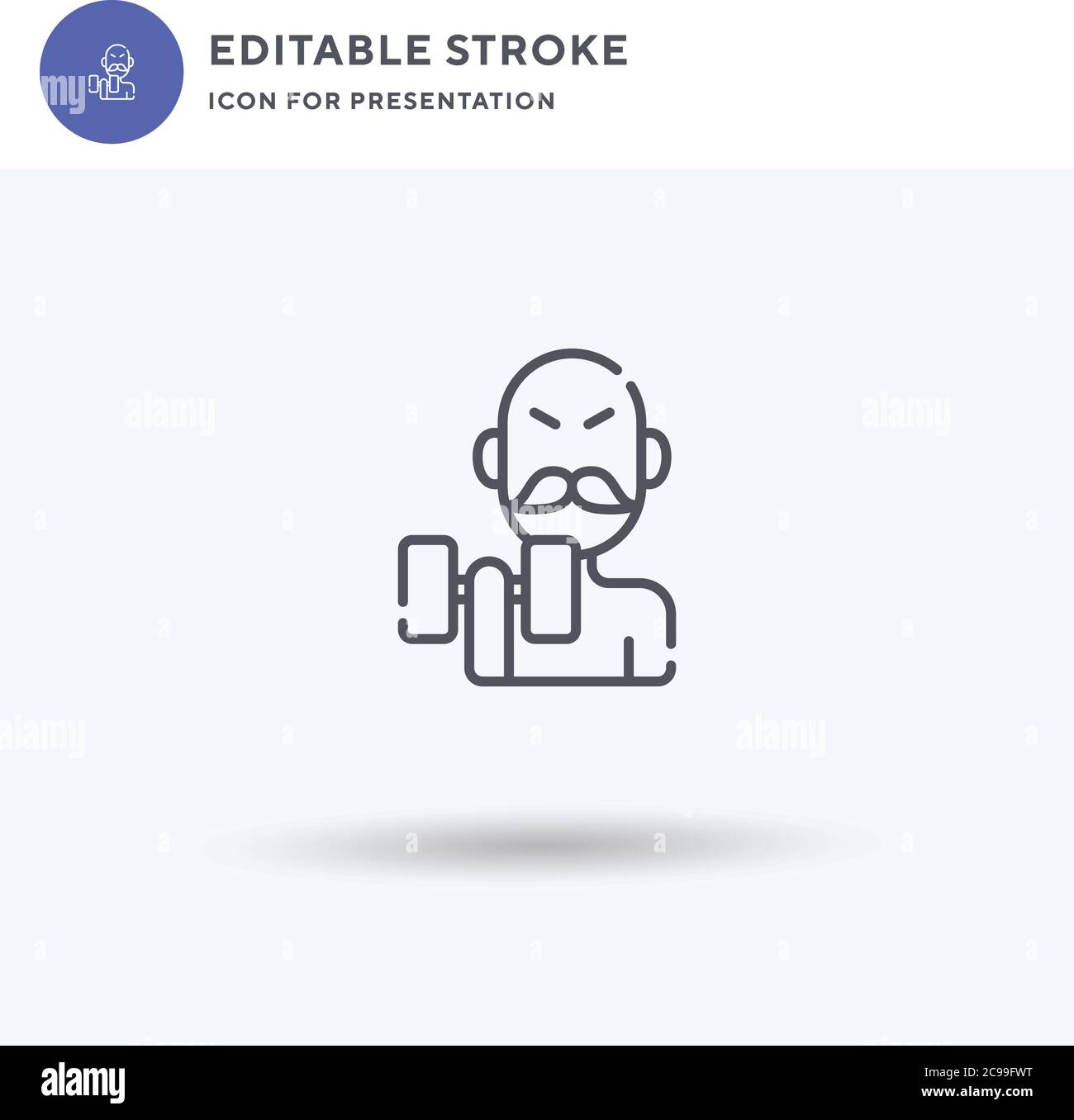 Cardigan Icon Vektor, gefüllt flache Zeichen, solides Piktogramm isoliert auf weiß, Logo-Illustration. Cardigan-Symbol zur Präsentation. Stock Vektor