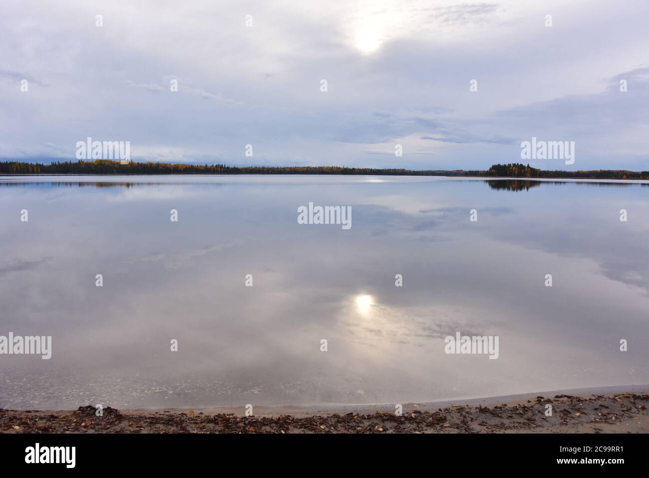 Lakeside, Abitibi-Témiscamingue, Quebec, Kanada Stockfoto Lakeside, Abitibi-Témiscamingue, Quebec, Kanada Stockfoto