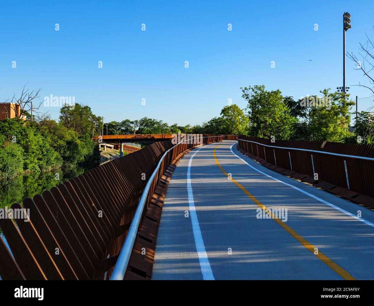 Riverview Bridge, Chicago, Illinois. Stockfoto